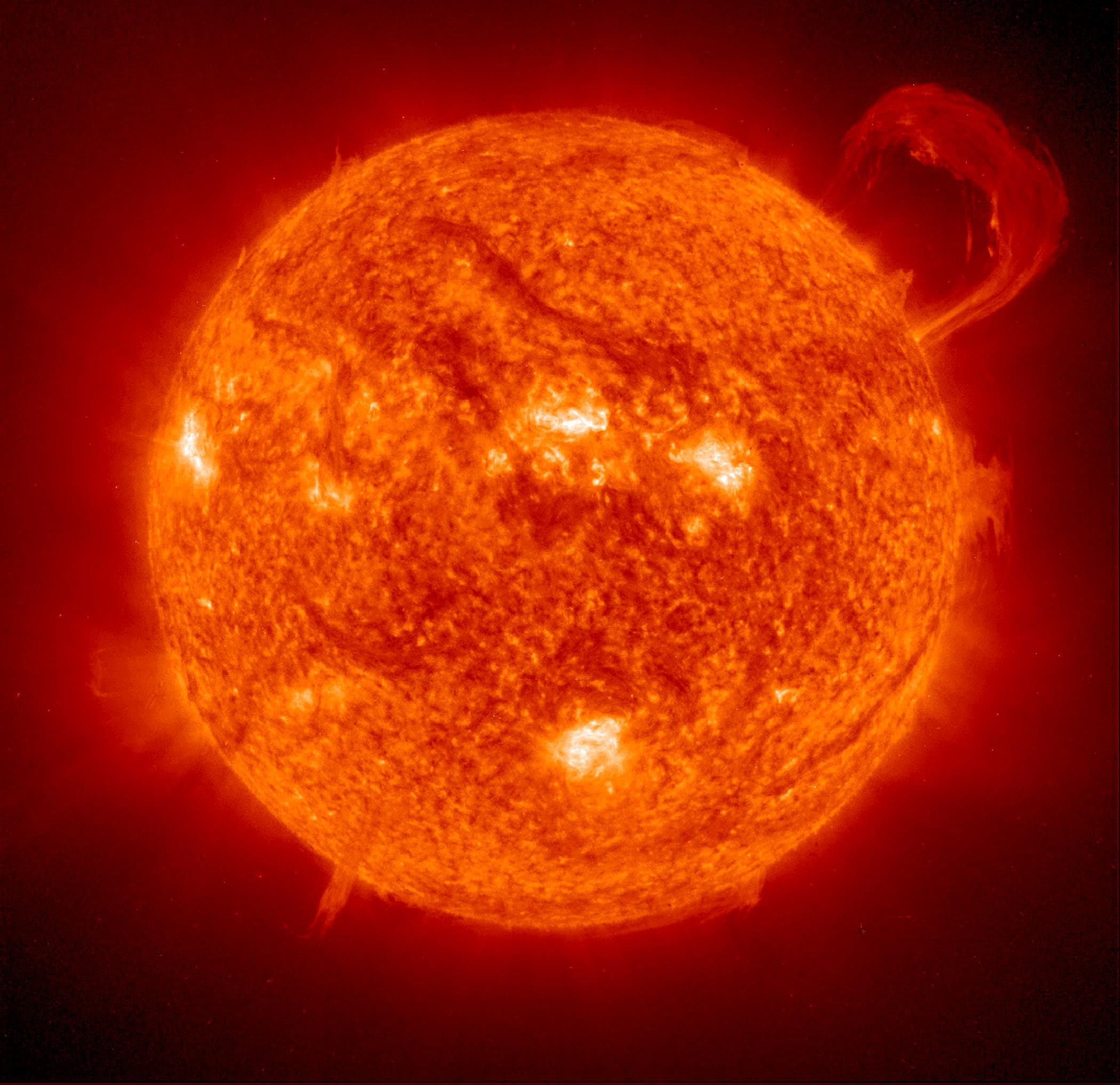 The Sun in extreme ultraviolet.